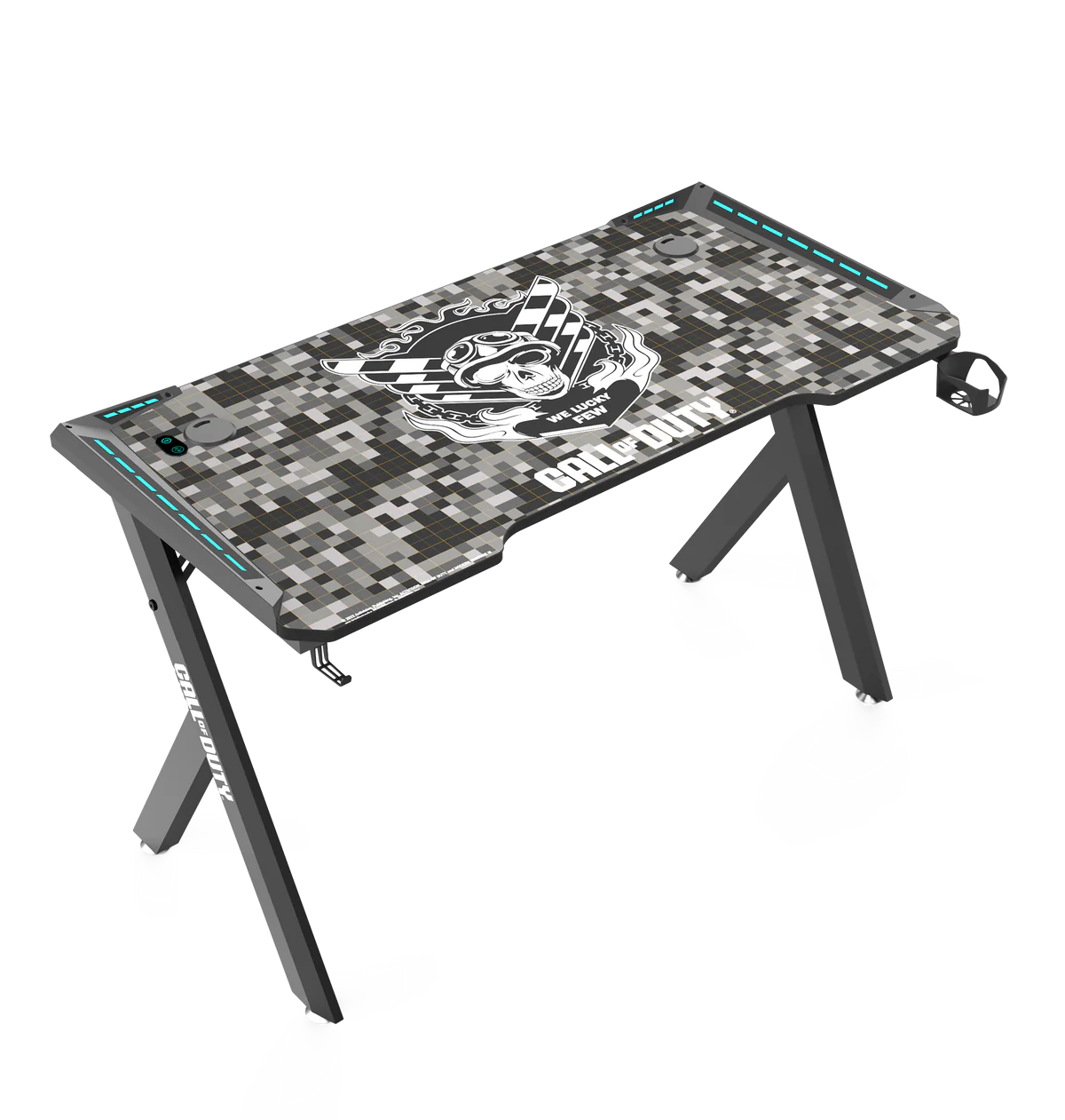 Gameon Call Of Duty (COD) Hawksbill Series RGB Flowing Light Gaming Desk Gameon Call Of Duty (COD) Hawksbill Series RGB Flowing Light Gaming Desk